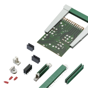 Lumberg: More PCB Systems - Series 51 | Direct connectors for insert cards, pitch 2.5/2.54/5.0/5.08 mm