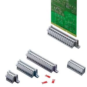 Series 52 | Direct connectors with screw clamps, for insert cards, pitch 5.0 mm