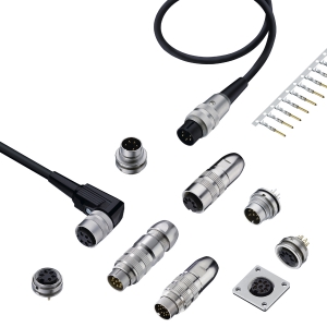 Lumberg: Circular Connectors - Series 03 | Circular connectors with threaded joint M16 acc. to IEC 61076-2-106, IP40/IP68