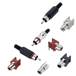 Lumberg: Datacom - Series 15 | RCA connectors