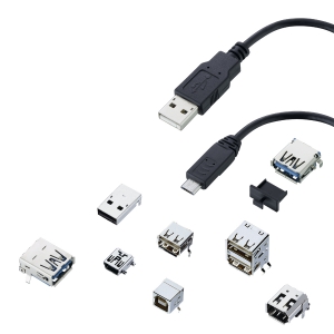 Series 24 | USB and IEEE 1394 connectors