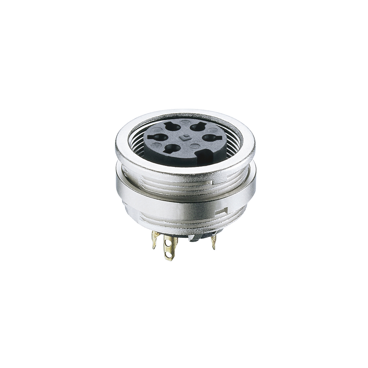 Lumberg: KFV (Series 03 | Circular connectors with threaded joint M16 acc. to IEC 61076-2-106, IP40/IP68)