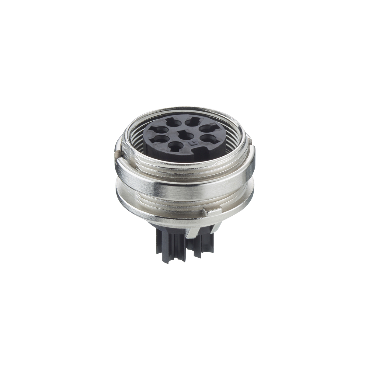 Lumberg: KGV ... C (Series 03 | Circular connectors with threaded joint M16 acc. to IEC 61076-2-106, IP40/IP68)