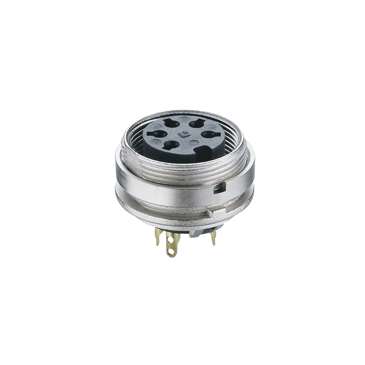 Lumberg: KGV (Series 03 | Circular connectors with threaded joint M16 acc. to IEC 61076-2-106, IP40/IP68)